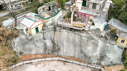 斜坡加固除隱患
