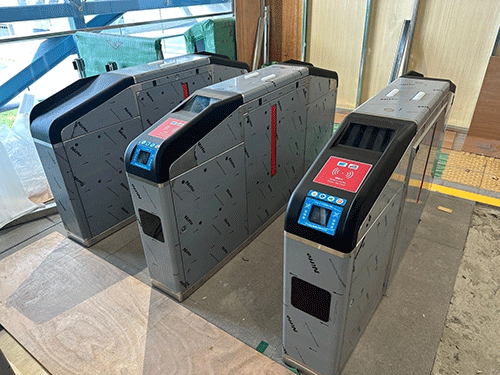 輕軌分批更新閘機 兼容多元電子支付